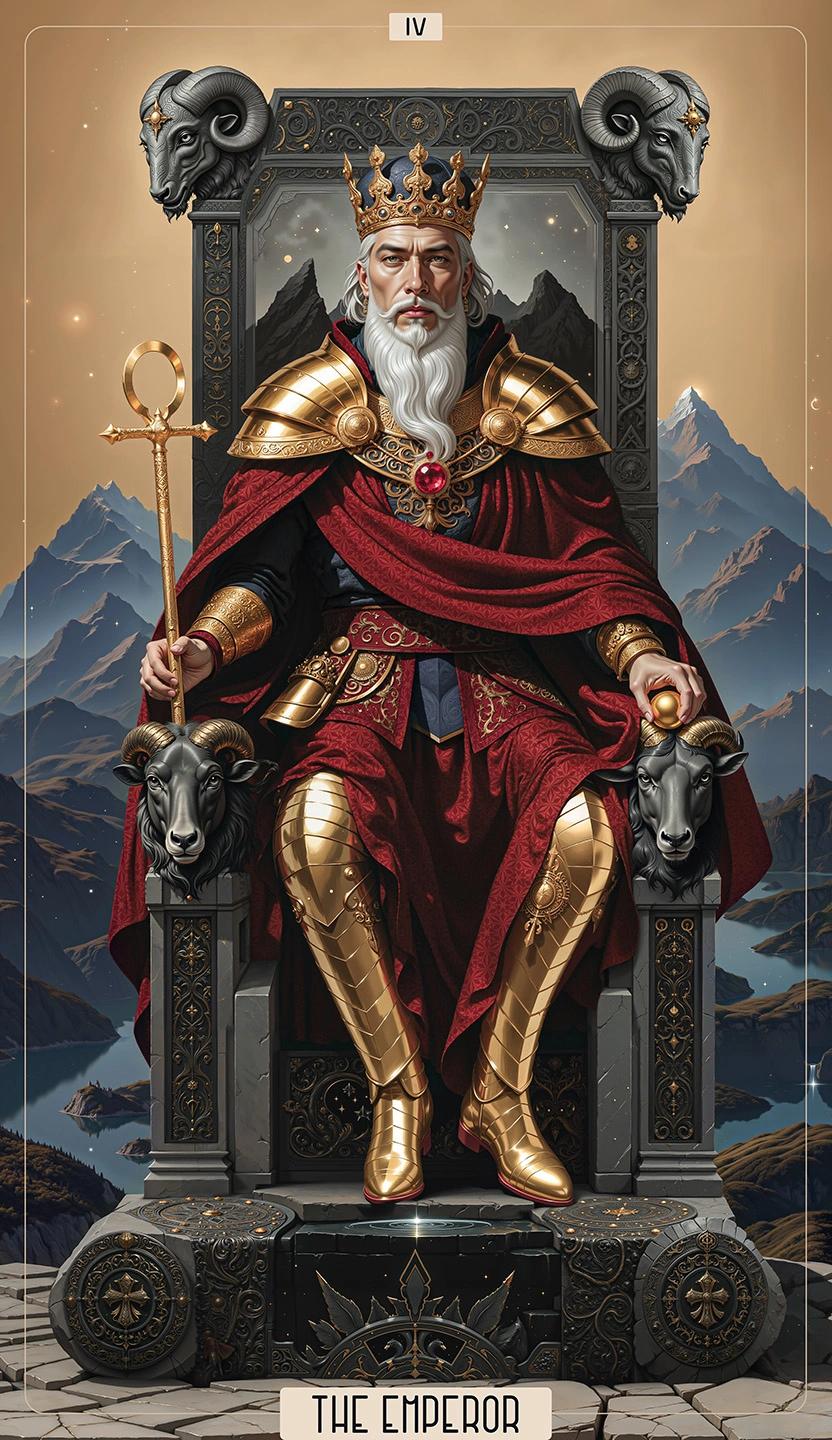 IV - THE EMPEROR | Major Arcana Tarot Card Meaning